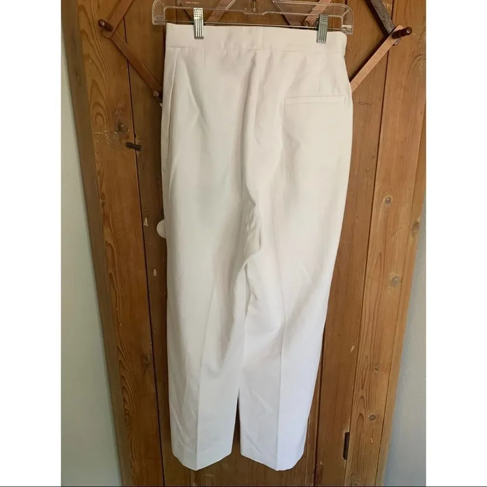 Stella McCartney high waist wide leg cropped pants - Picture 2 of 6